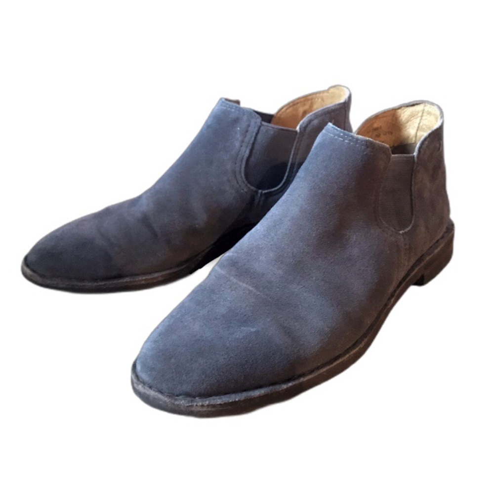 Trask Allison Grey Suede Booties - image 1